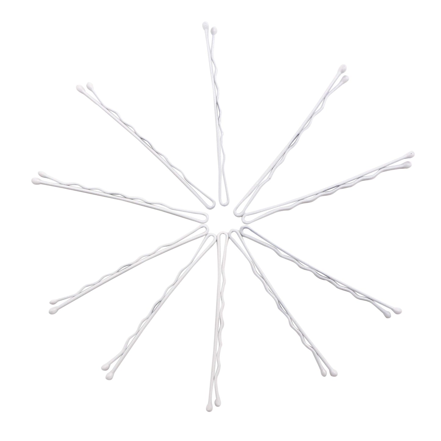 Dofash 5Waves Silver Bobby Pins – 260 Count, Octagon Storage Box