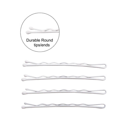 Dofash 5Waves Silver Bobby Pins – 260 Count, Octagon Storage Box