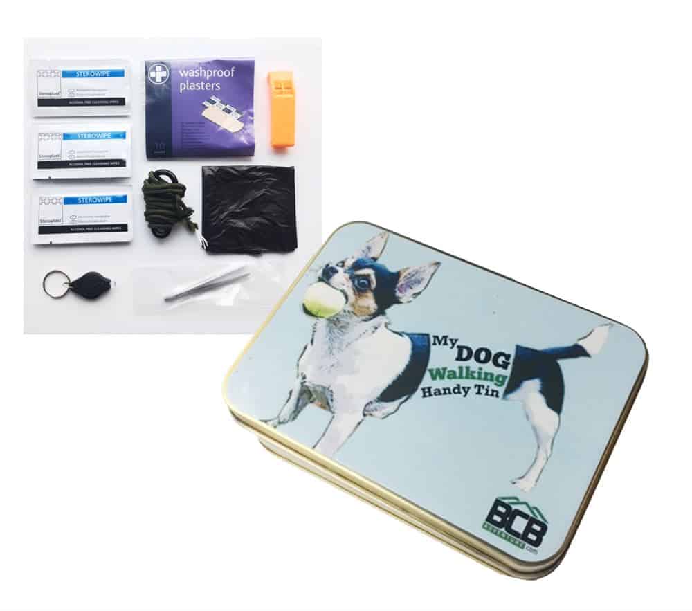 BCB My Dog Walking Handy Tin