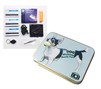 BCB My Dog Walking Handy Tin