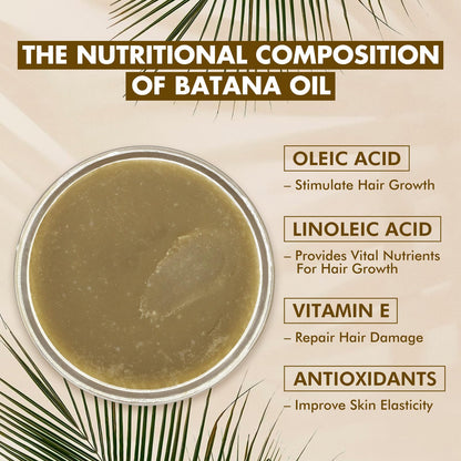Dolahair Batana Oil for Hair Growth – 100% Pure Batana Oil