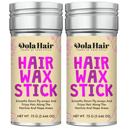 Dolahair Hair Wax Stick – 2 Pack for Flyaways, Smoothing & Slick Back