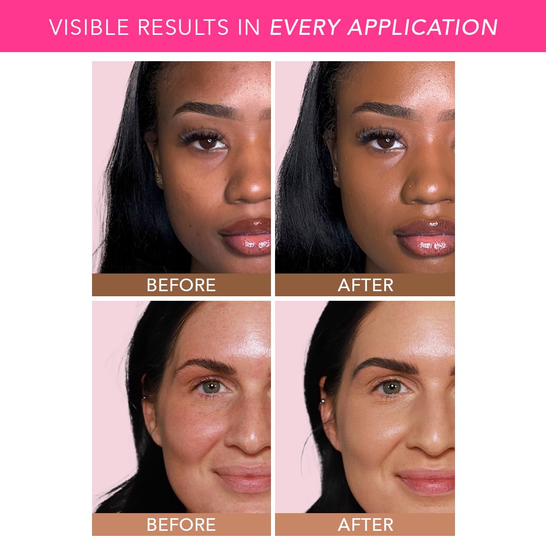 Doll 10 Peptide Bounce Balm Foundation Light – Hydrating, Buildable Coverage for Mature Skin | Vegan & Clean