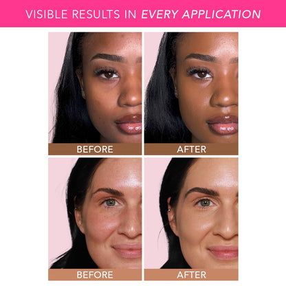 Doll 10 Peptide Bounce Balm Foundation Light – Hydrating, Buildable Coverage for Mature Skin | Vegan & Clean