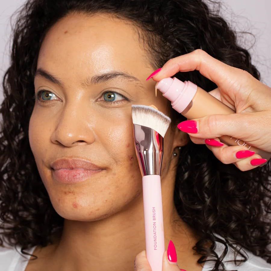DOLL 10 NO T.C.E. Super Coverage Serum Foundation – Hydrating Full Coverage for Mature Skin (Light/Medium) – Clean, Vegan, Cruelty-Free