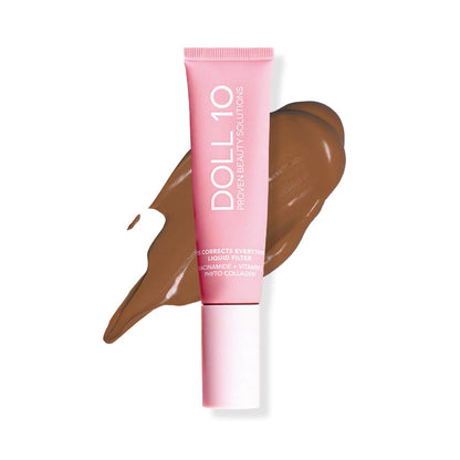Doll 10 TCE Liquid Filter CC Cream – Deep, Lightweight Tint, 30 Day Supply