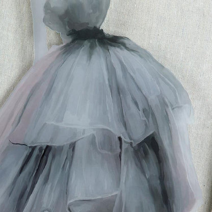 Doll Framed Wall Art Print 40*60cm