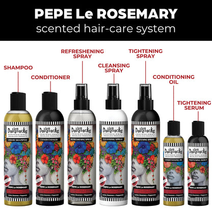 Dollylocks Clarifying Liquid Shampoo – Rosemary Peppermint Lemon | Paraben-Free, Plant-Based Dreadlock Care | 8oz