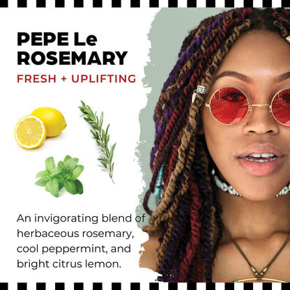 Dollylocks Clarifying Liquid Shampoo – Rosemary Peppermint Lemon | Paraben-Free, Plant-Based Dreadlock Care | 8oz