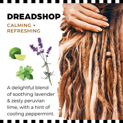 Dollylocks Cleansing Rinse-free Shampoo Spray – Plant-Based, Residue-Free (8oz) for Locs, Braids & Extensions