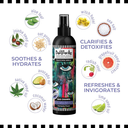 Dollylocks Sea Salt Texture Spray - Plant-Based, Residue-Free - Tighten Locs, 8oz