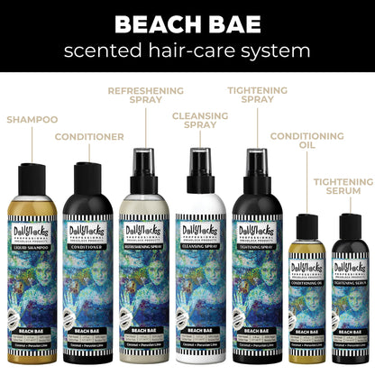 Dollylocks Claifying Liquid Shampoo Coconut Lime | Paraben-Free, Plant-Based, Vegan, Residue-Free Loc Care | All Hair Types | 8oz