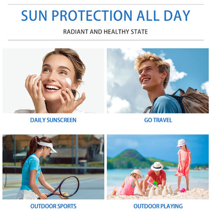 Domality 2PCS Centella Sunscreen SPF 50 – No White Cast, Lightweight Hydration for Face & Body