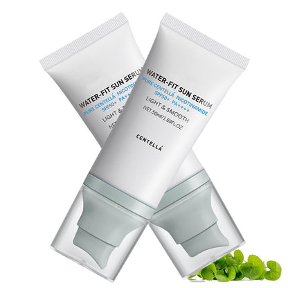 Domality 2PCS Centella Sunscreen SPF 50 – No White Cast, Lightweight Hydration for Face & Body