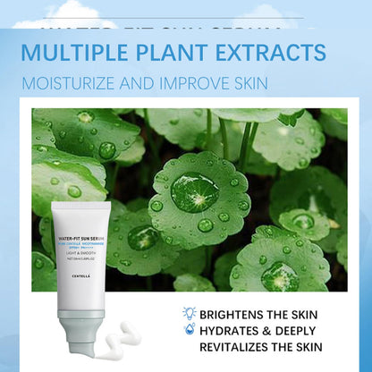 Domality 2PCS Centella Sunscreen SPF 50 – No White Cast, Lightweight Hydration for Face & Body