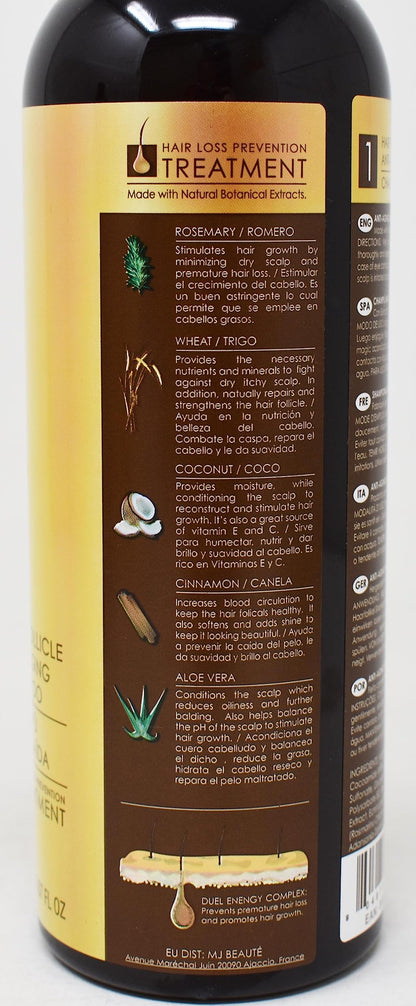 Dominican Magic Hair Follicle Anti-Aging Shampoo & Treatment Duo Set – 15.87oz Each