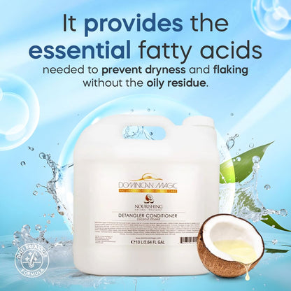 Dominican Magic Detangler Conditioner Coconut Infused 2.6-oz — Silky, Tangled-Free Hair