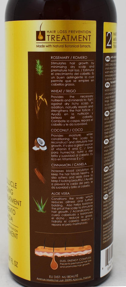 Dominican Magic Hair Follicle Anti-Aging Shampoo & Treatment Duo Set – 15.87oz Each