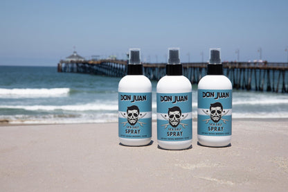 Don Juan Sea Salt Hair Styling Spray | Light Hold, Volume & Texture | Surf Wax Scent | 8 oz