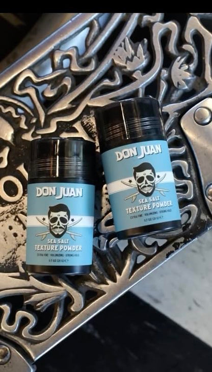 Don Juan Sea Salt Texture Powder – Extra Fine, Strong Hold, Matte Finish