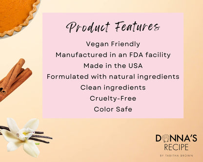 Donna's Recipe by Tabitha Brown Sweet Potato Pie Hair & Scalp Oil – Lightweight Moisture