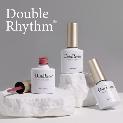 Double Rhythm Cat Eye Gel Polish Set – 6 Colors with Magnetic Holographic Finish