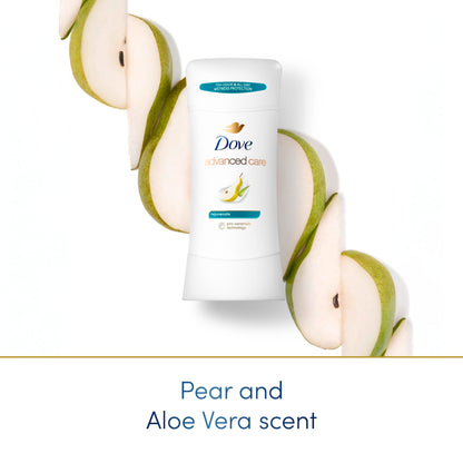 Dove Advanced Care Rejuvenate Antiperspirant Deodorant Stick – Pro-Ceramide Barrier Repair, 72-Hour Odor Control, 4-Count, 2.6 oz