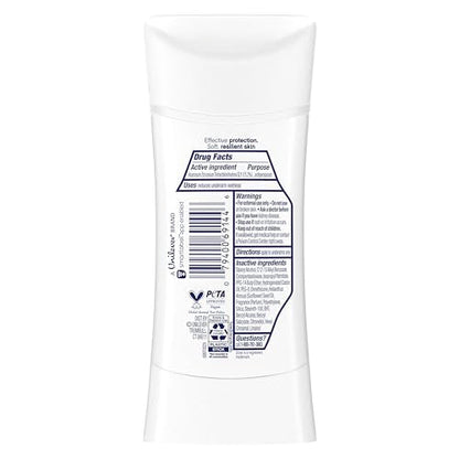 Dove Advanced Care Rejuvenate Antiperspirant Deodorant Stick – Pro-Ceramide Barrier Repair, 72-Hour Odor Control, 4-Count, 2.6 oz