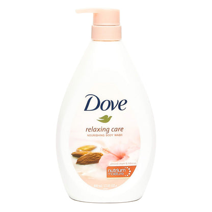 Dove Almond & Hibiscus Body Wash with Pump – 27.05 oz / 800 ml