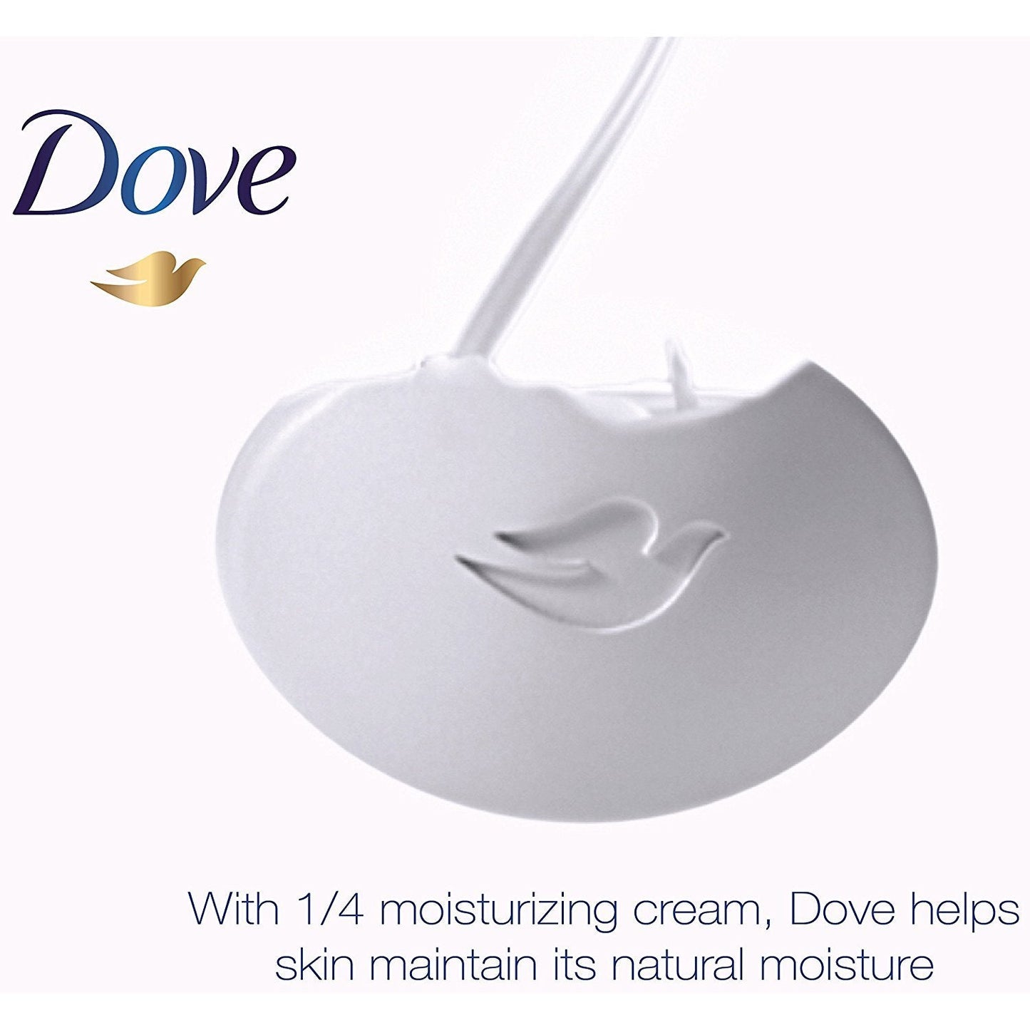 Dove Beauty Bar Soap – Gentle Exfoliating, 6 Bars (4 oz each) Pack of 3