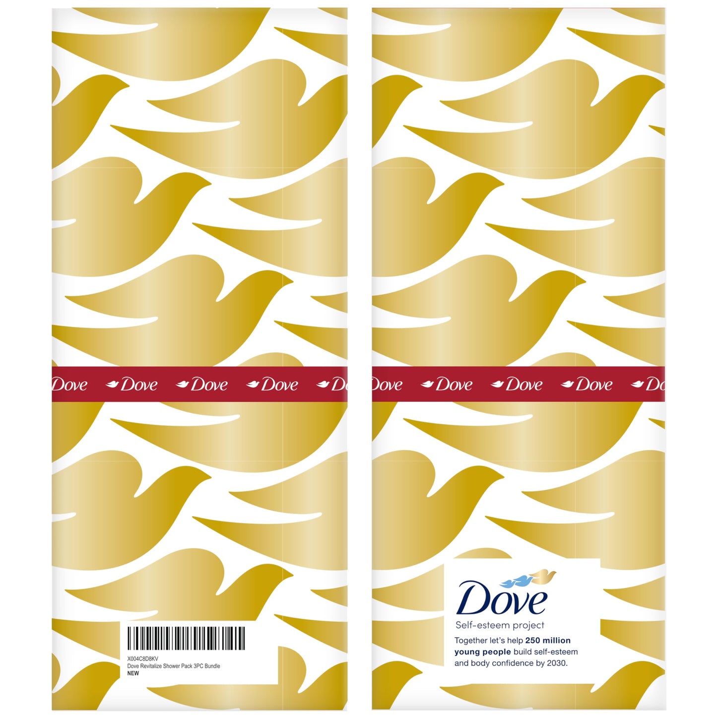 Dove Revitalizing Cherry Collection Gift Set | Body Wash, Exfoliating Polish & Bar Soap