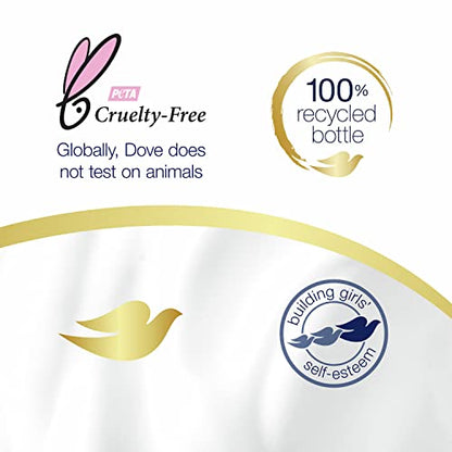 Dove Concentrate Refill 4-Pack for Reusable Bottle — Makes 16 oz of Daily Moisture Body Wash