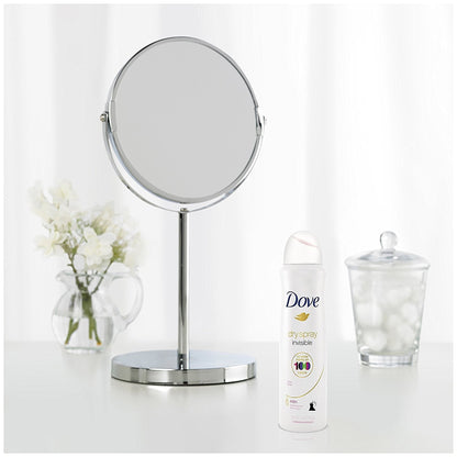 Dove Antiperspirant Dry Spray Invisible - Clear Finish, 3.8 oz per Can, Pack of 3
