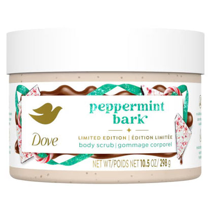 Dove Peppermint Bark Exfoliating Body Scrub – 10.5 oz | Limited Edition