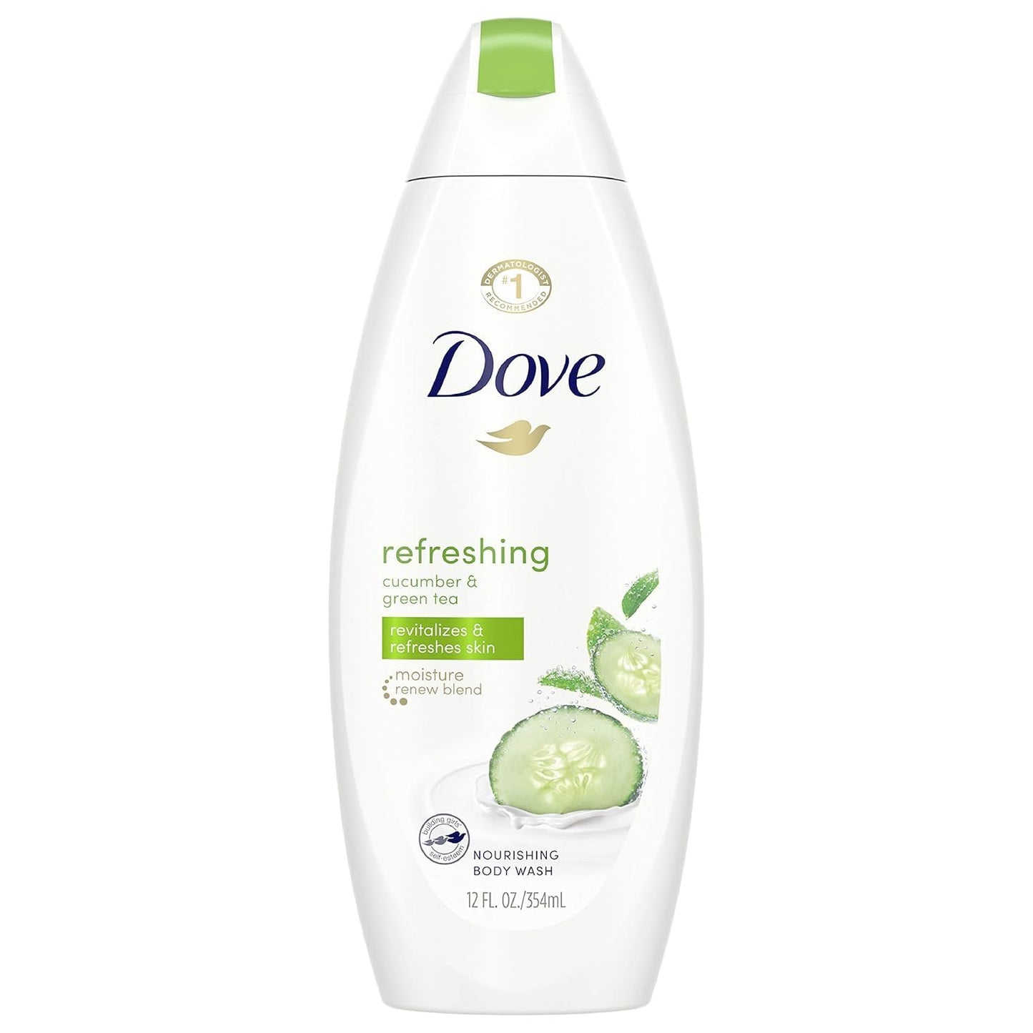 Dove Go Fresh Cucumber & Green Tea Body Wash – 12 oz (354 ml) 3 Pack