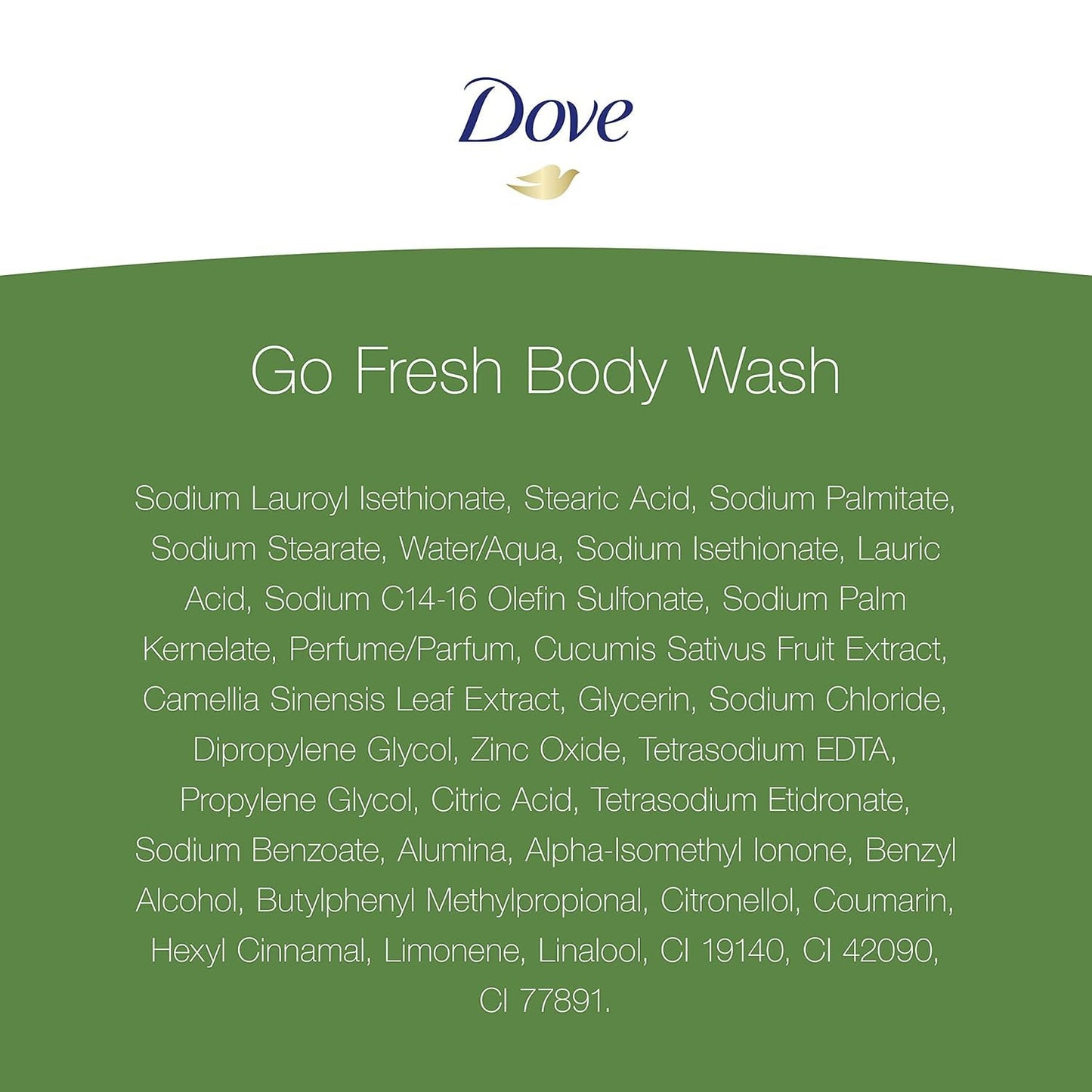 Dove Go Fresh Cucumber & Green Tea Body Wash – 12 oz (354 ml) 3 Pack