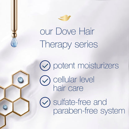 Dove Hydration Spa Conditioner for Dry Hair with Hyaluronic Serum – 33.8 oz