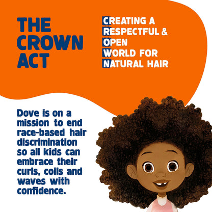 Dove Love Collection Kids Shampoo & Conditioner Set — Curly & Wavy Hair (17.5 oz)