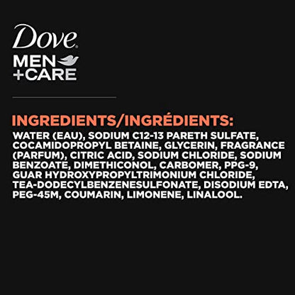 Dove Men+Care 2-in-1 Shampoo & Conditioner for Clean, Protected Hair – 12 oz