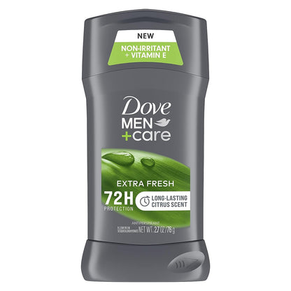 Dove Men+Care 48-Hour Antiperspirant Stick – Extra Fresh, Non-Irritant, 2.7 oz (Pack of 7)