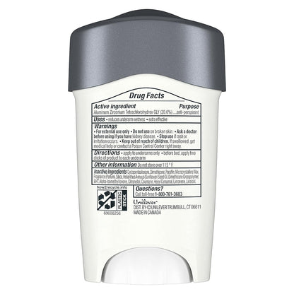 Dove Men+Care Clinical Protection Antiperspirant Solid – Clean Comfort 12-Pack