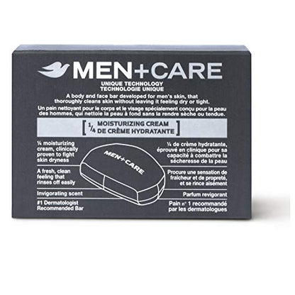 Dove Men+Care Extra Fresh 3-in-1 Bar | Body, Face & Shaving Cleanser