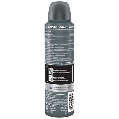 Dove Men Care Invisible Dry Spray Deodorant – 3.8 oz, 3-Pack