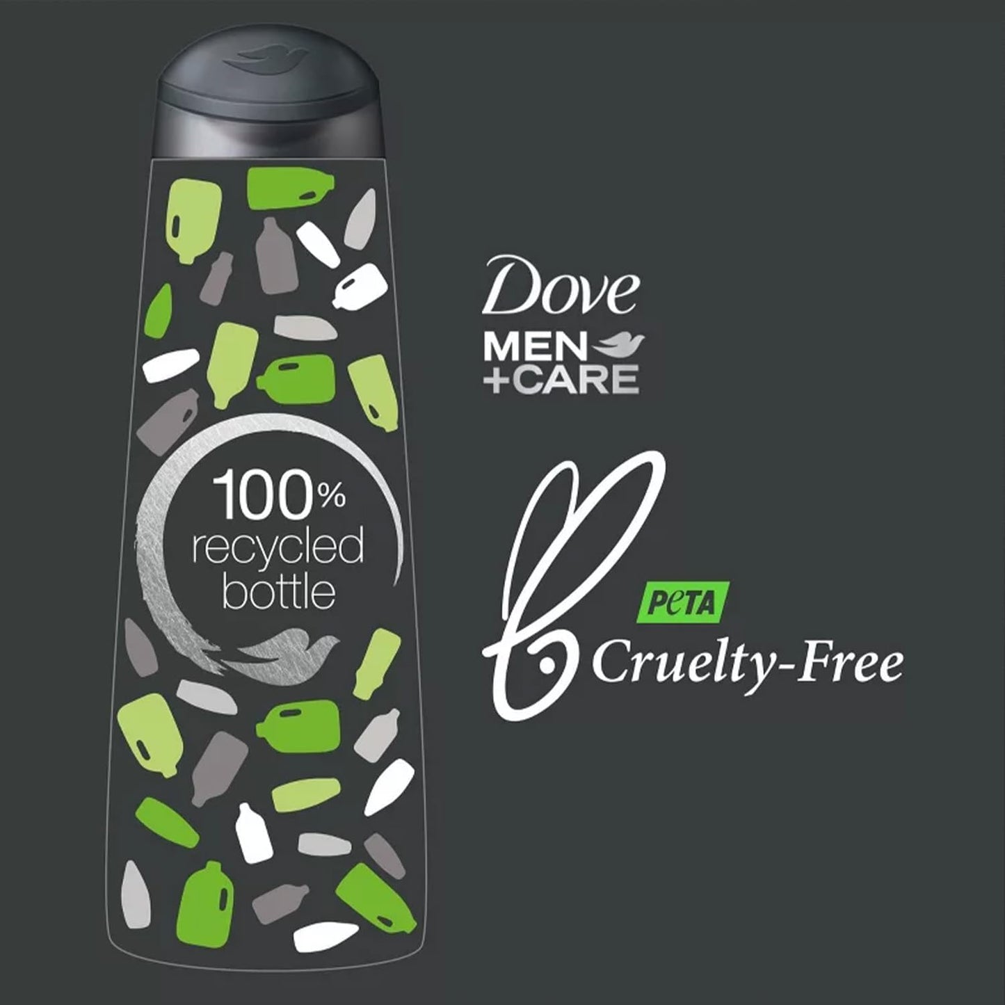 Dove Men+Care Travel Essentials Bundle – Extra Fresh Wash & 2-in-1 Shampoo (3 oz each)
