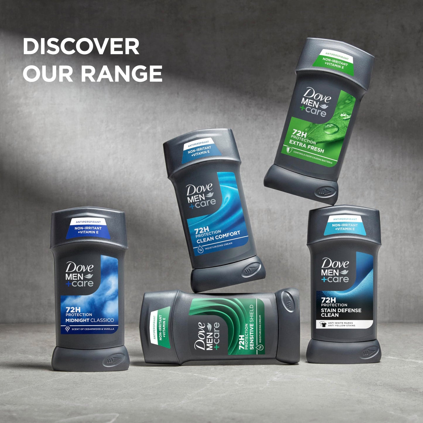 DOVE MEN+CARE Rustic Sandalwood Antiperspirant 3-Pack, 2.7oz Each