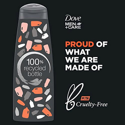 Dove Men+Care 2-in-1 Shampoo & Conditioner for Clean, Protected Hair – 12 oz