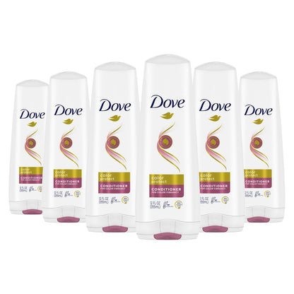 Dove Nutritive Solutions Color Care Conditioner for Color Treated Hair – 12 oz, Pack of 6