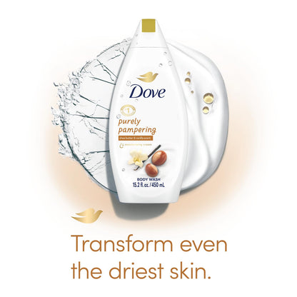 Dove Purely Pampering Shea Butter & Warm Vanilla Body Wash – 2-Pack