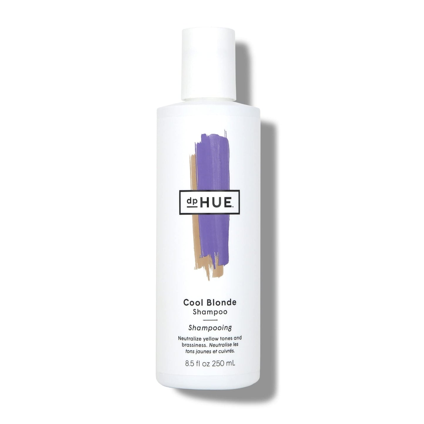 dpHUE Cool Blonde Shampoo - 8.5 oz | Purple Pigments Neutralize Brass, Color Safe, Paraben/SLS/SLES Free, Leaping Bunny Certified
