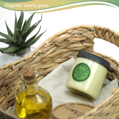 Dr Adorable Avocado Butter 8 oz – Unrefined Extra Virgin, Pure Organic Skincare